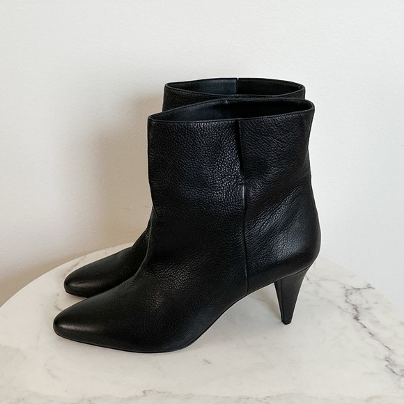 NEW Hugo Boss Carlye Ankle Leather Bootie Size 41 EU 11 US - Picture 4 of 7